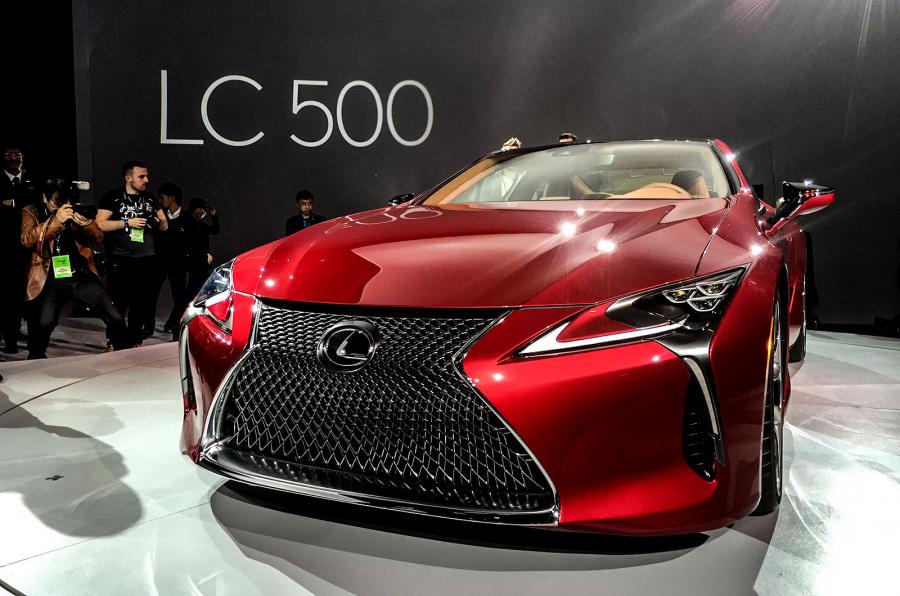 Lexus LC 500 coupe unveiled - Autocar India