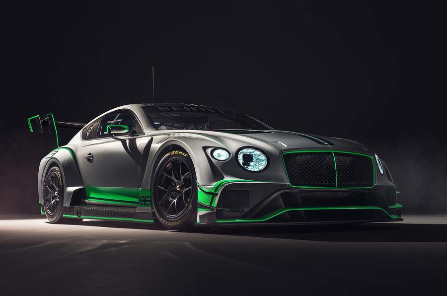 New Bentley Continental GT3 race car unveiled - Autocar India New Bentley Continental GT3 race car unveiled - Autocar India