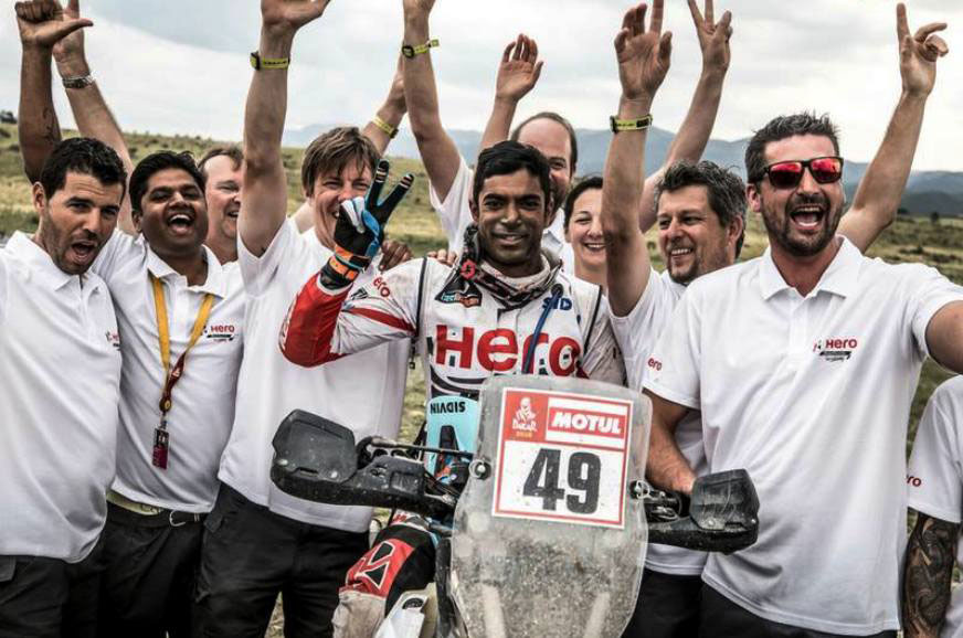 Hero And Tvs Finish Dakar Rally On A High Note Autocar India