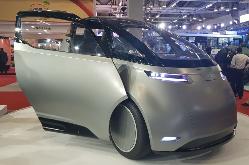Auto Expo 2018: Uniti One EV hatchback from Swedish ... Auto Expo 2018: Uniti One EV hatchback from Swedish ...