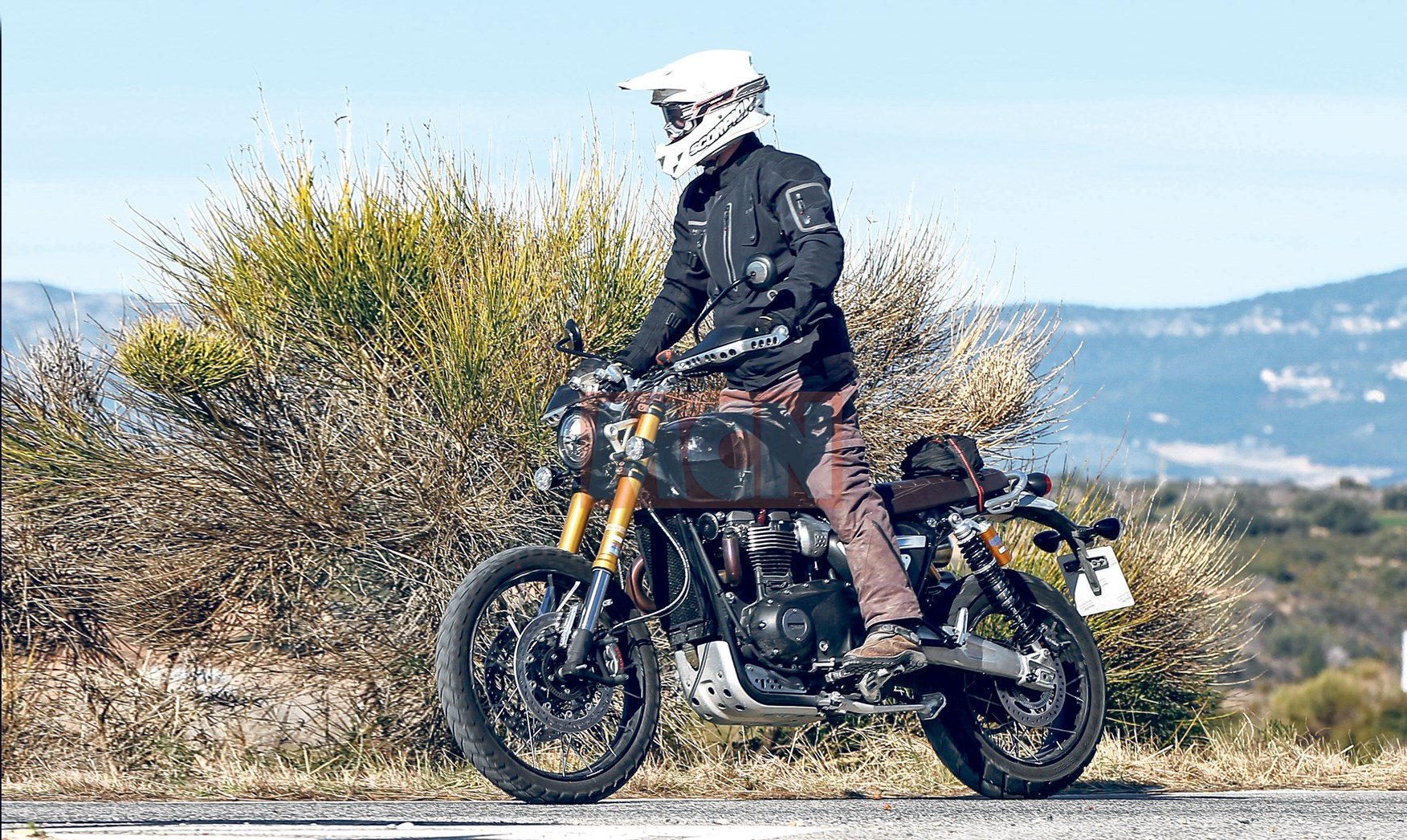 Triumph Scrambler 1200 Spotted Testing Autocar India