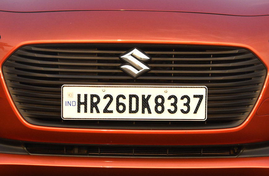 number plate car