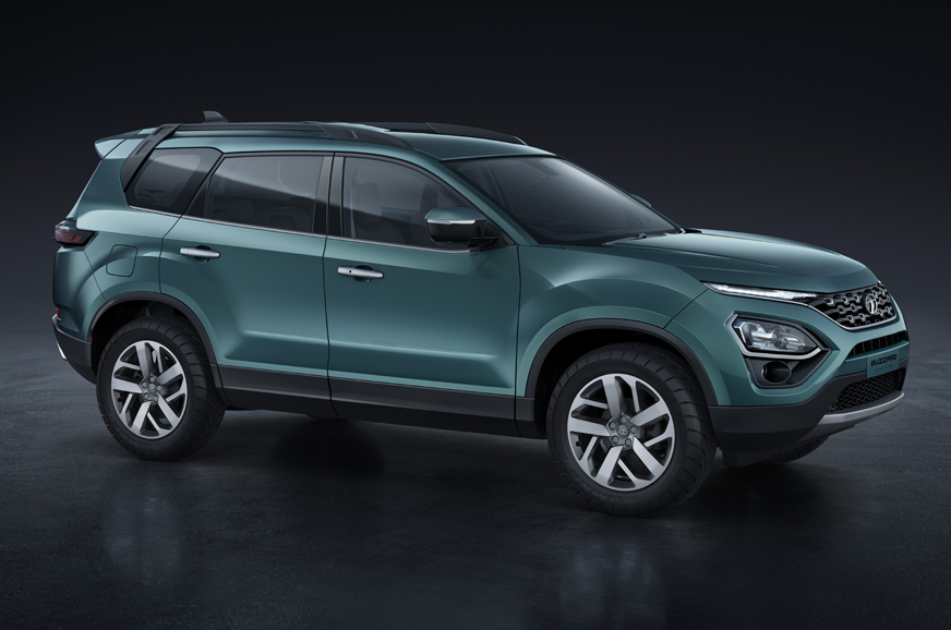 Tata Buzzard (H7X) 7seat SUV dimensions revealed and compared with the