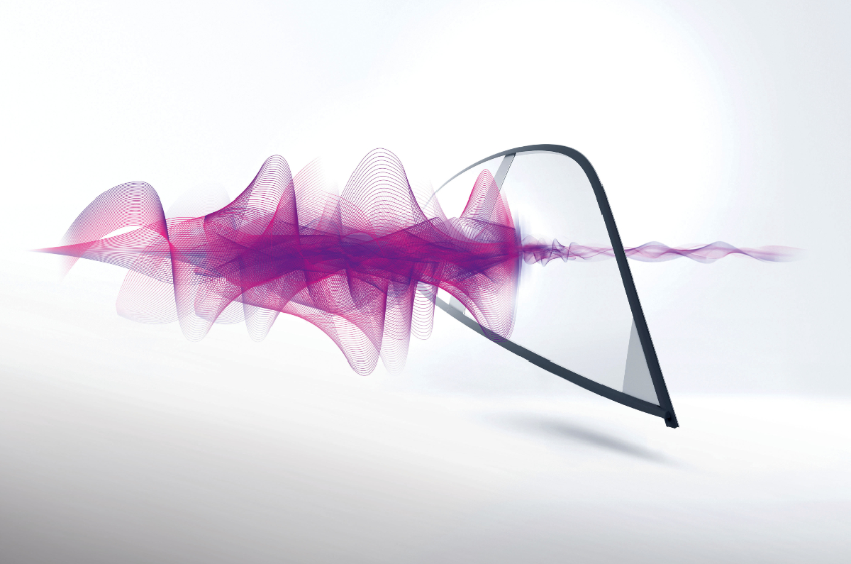 Acoustic glass image