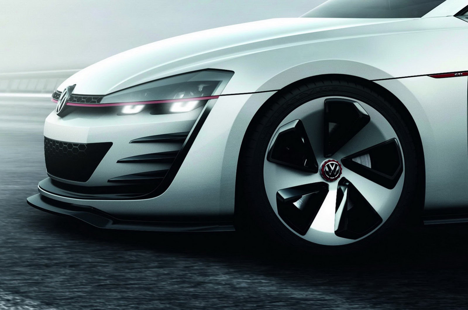 Volkswagen Golf Design Vision GTI Concept Autocar India