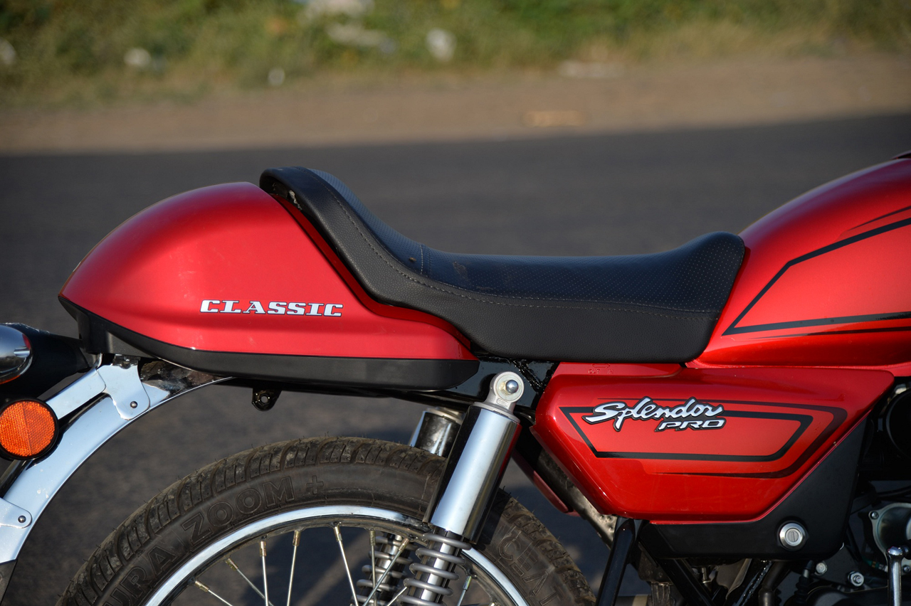 hero splendor pro classic modified