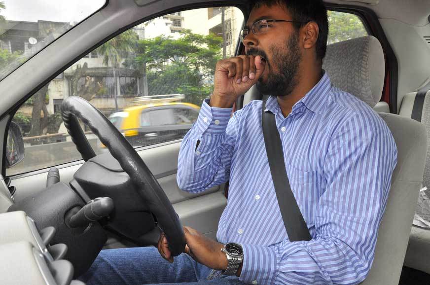 driving when tired