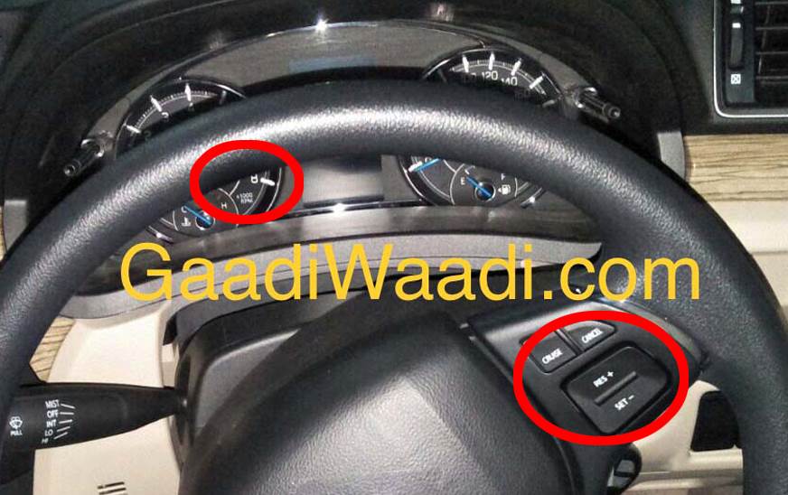 Maruti Suzuki Ciaz petrol cruise control