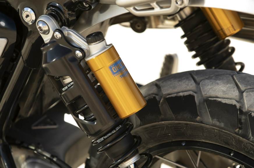 Triumph Scrambler 1200 rear suspension