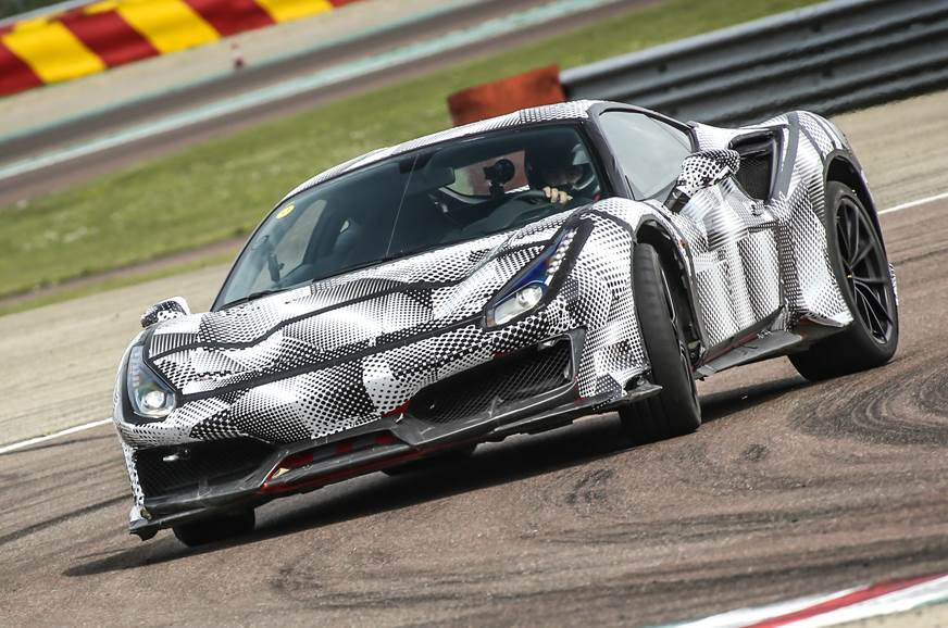 Ferrari 488 Pista front
