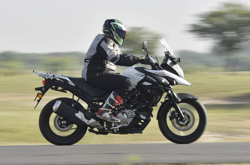 2018 Suzuki V-Strom 650XT side action