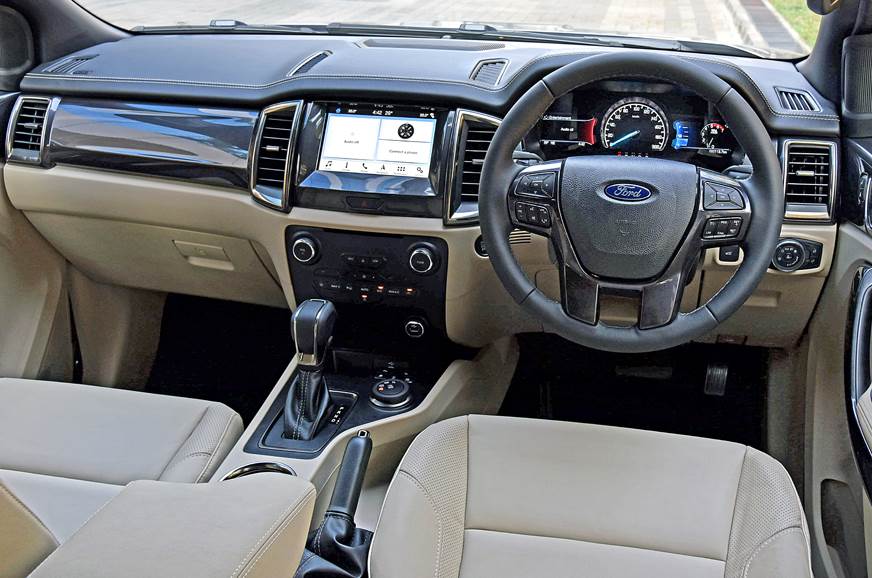 2019 Ford Endeavour facelift dashboard