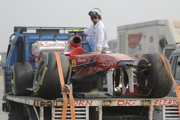 Some kerbs not suitable for high speed - Massa