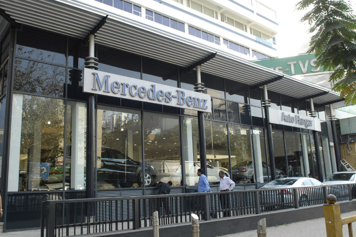 New Merc showroom for Mumbai