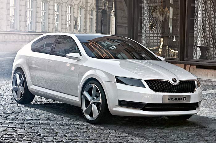 New pictures of Skoda VisionD