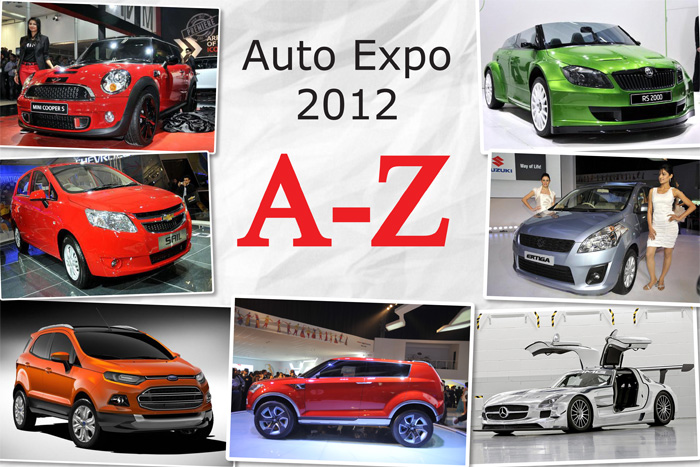Auto Expo 2012 - full A-Z report