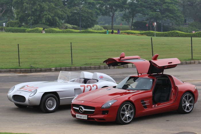 1955 Mercedes 300 SLR vs SLS AMG - Image 7