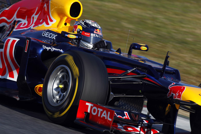 Vettel quickest on day one at Barcelona