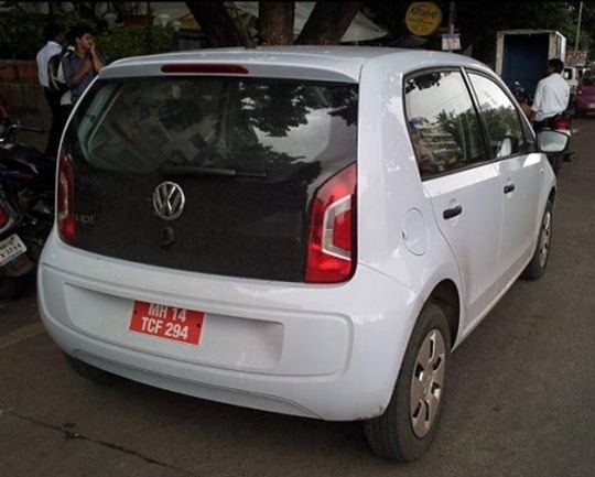 Volkswagen Up spied in India - Image 2