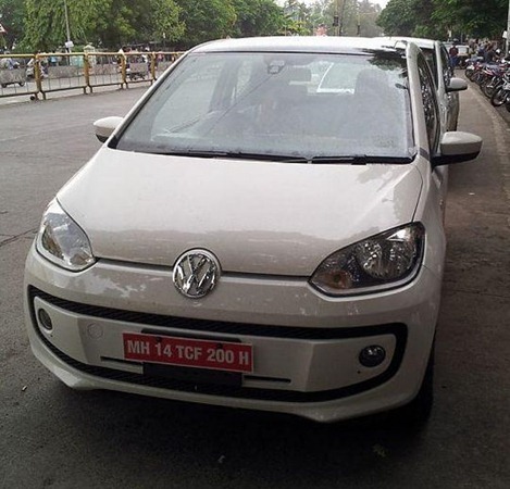 Volkswagen Up spied in India - Image 1