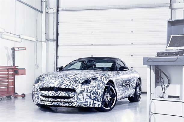 Production Jaguar F-Type at Paris motor show  