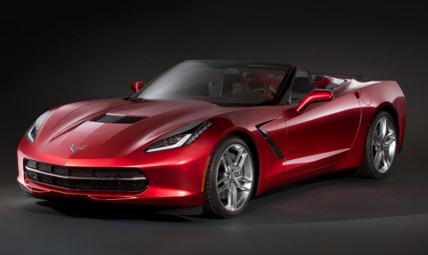 Chevrolet Corvette Stingray convertible Geneva bound