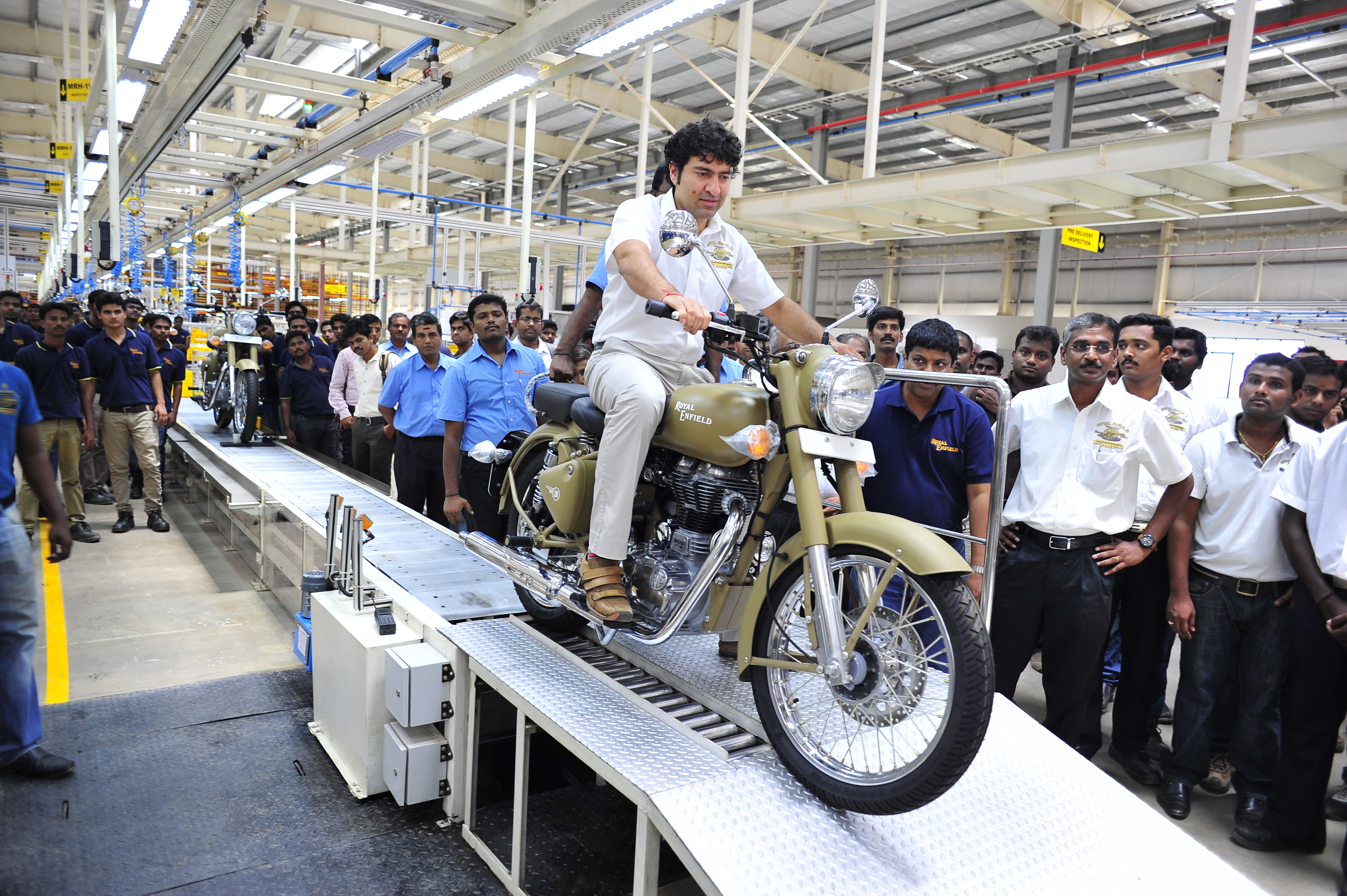 royal enfield plant visit