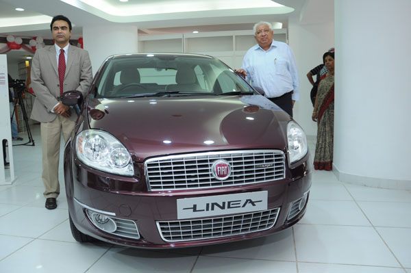 New Fiat showroom in Delhi