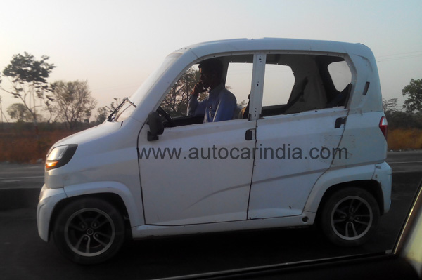 Bajaj RE60 spy pics