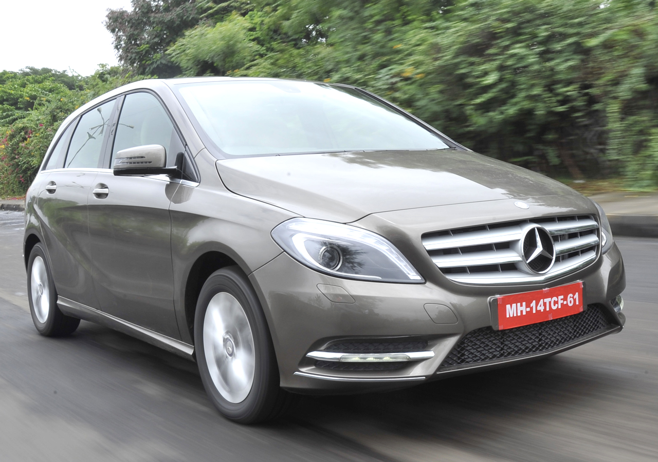 2013 Mercedes B 180 CDI Review Test Drive Introduction Autocar India