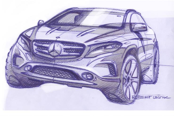 Mercedes teases GLA compact SUV