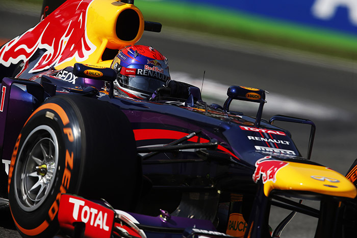 F1: Vettel leads Red Bull 1-2 at Monza
