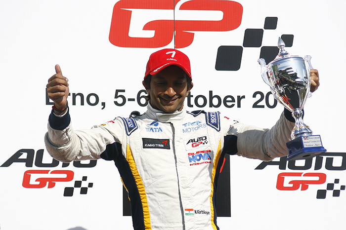 Auto GP: Narain second in championship with fifth win