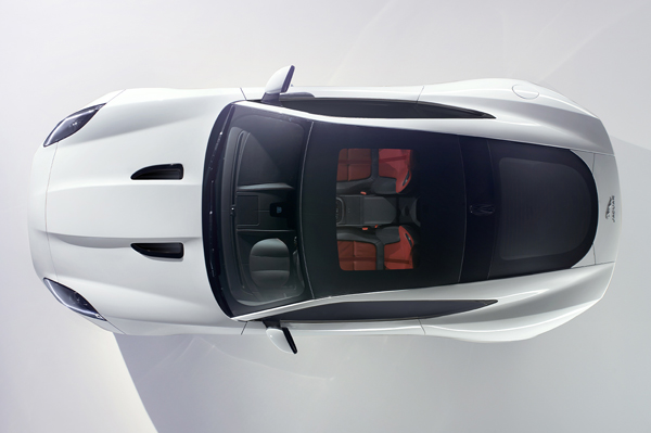 Jaguar F-type coupe teased