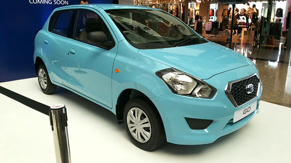 Datsun Go hatchback showcased