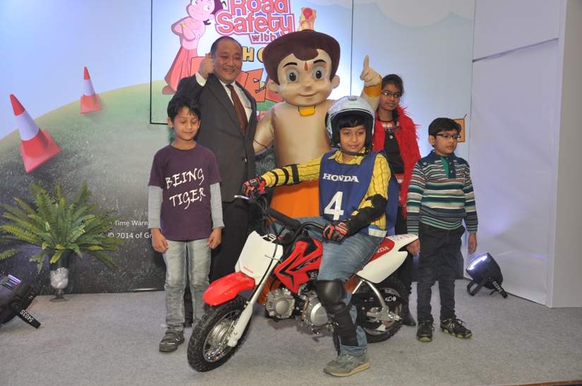Honda's 'Safe Riding with Chhota Bheem' initiative | Autocar India