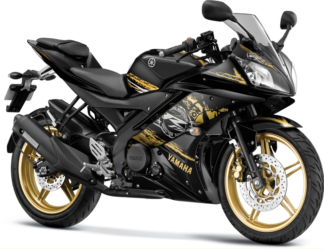 yamaha r15 golden black