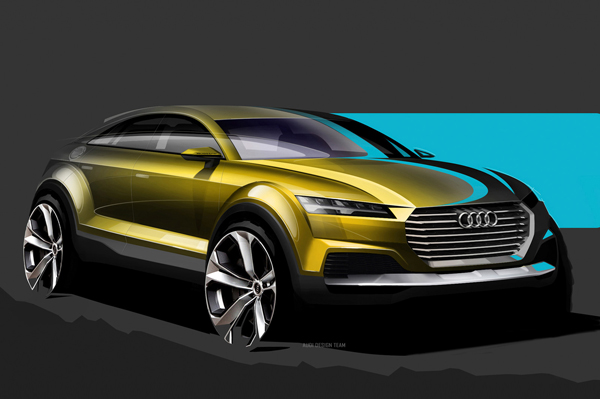 Beijing 2014: Audi Q4 SUV concept previewed - Image 1