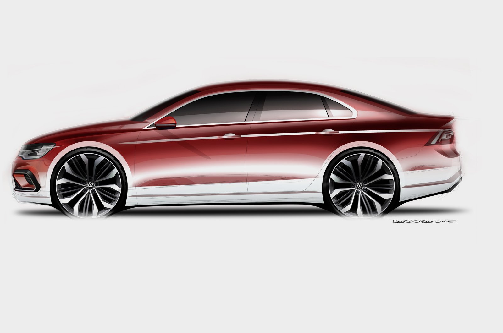 Beijing 2014: VW Midsize coupe concept to be shown - Image 3