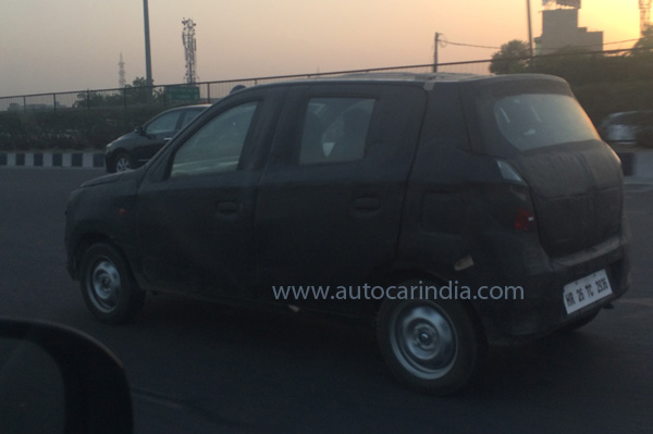 Maruti Alto 800 facelift takes shape