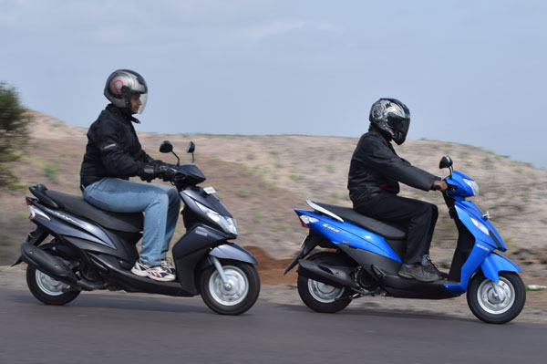 Suzuki Lets vs Yamaha Ray - Image 1