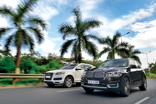 New BMW X5 vs Audi Q7 comparison