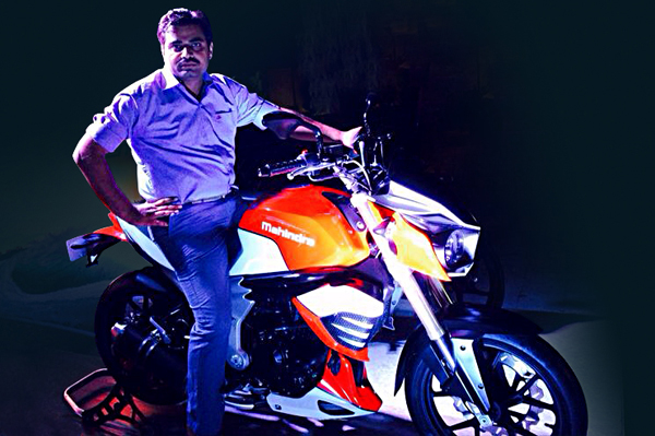 Mahindra Mojo spied before launch