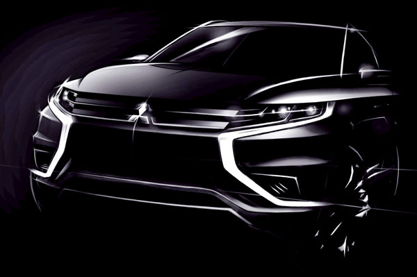 Mitsubishi to reveal Outlander PHEV Concept-S