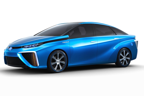 Toyota's new fuel cell vehicle is called Mirai