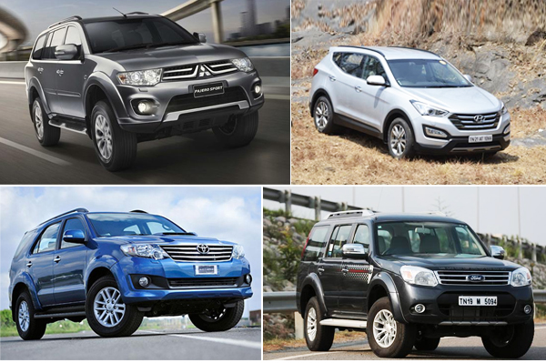 New Mitsubishi Pajero Sport automatic vs rivals - Specification comparison