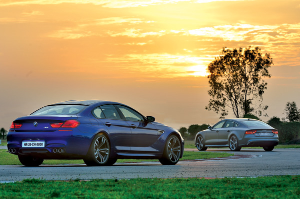 BMW M6 Gran Coupe vs Audi RS7 comparison - Image 2