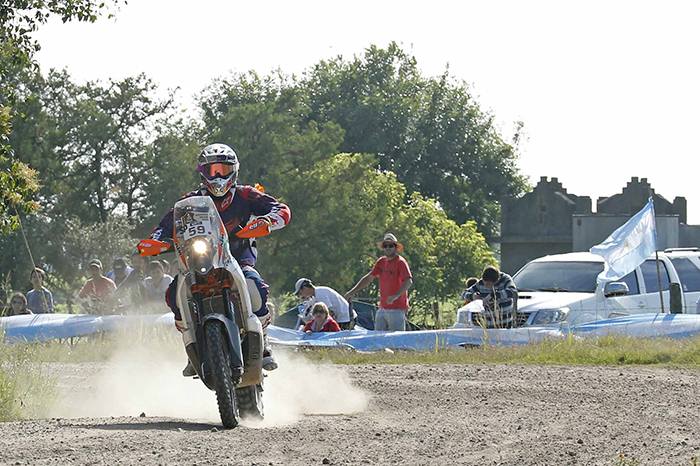 Dakar: Sherco-TVS fifth overall, Santosh 80th out of 140 bikes