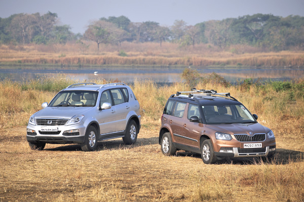 Skoda Yeti 4X4 vs SsangYong Rexton RX6 comparison