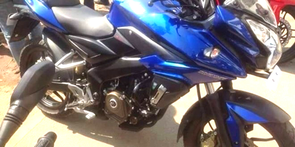 Bajaj Pulsar 200NS-based touring bike spied - Image 1